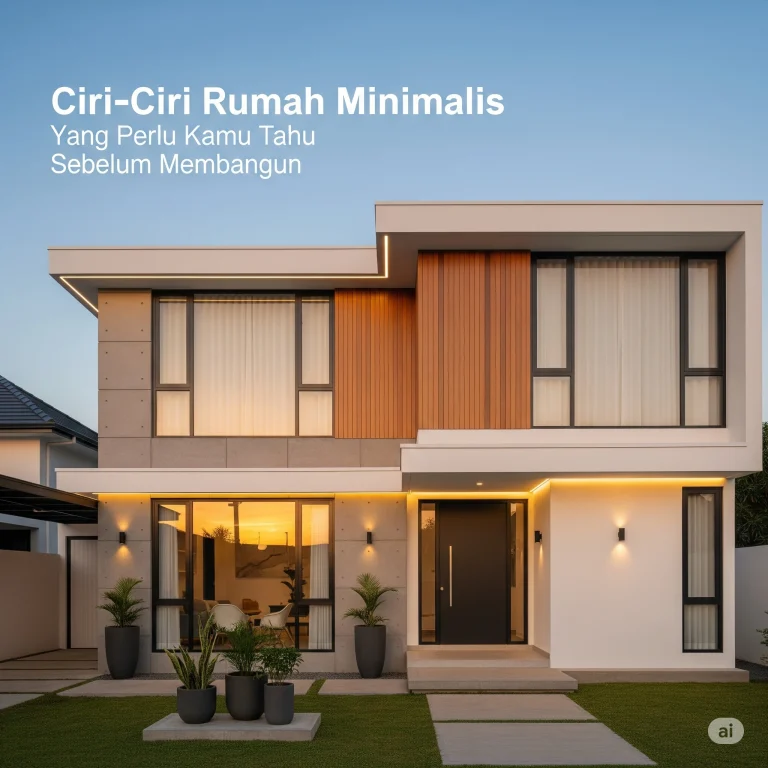 Ciri-Ciri Rumah Minimalis yang Perlu Kamu Tahu Sebelum Membangun