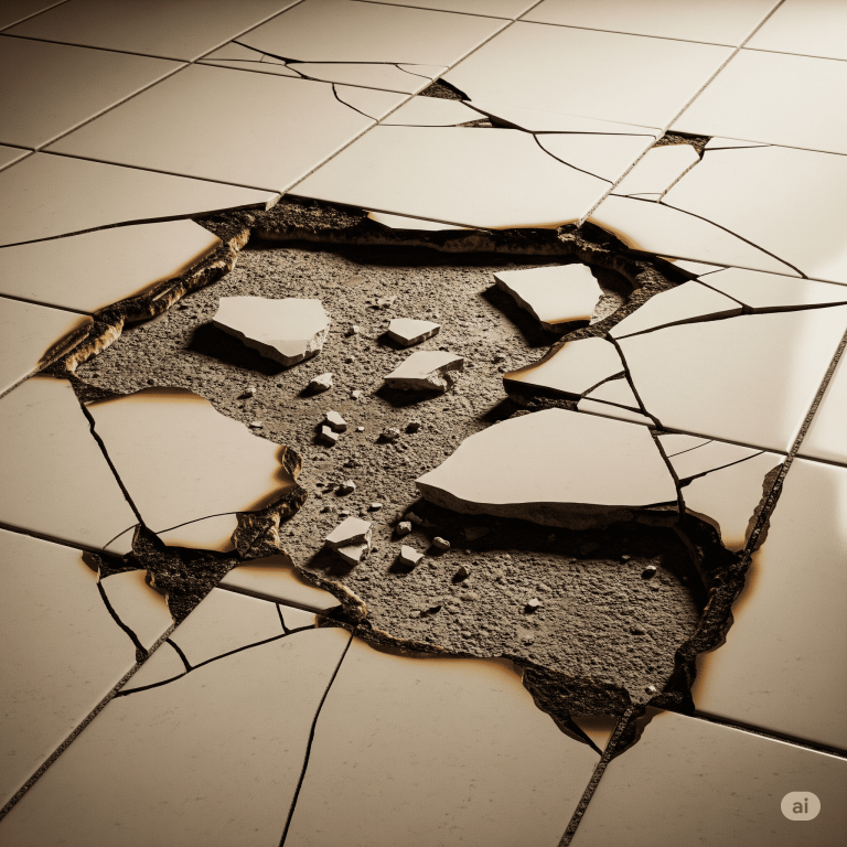 pooping tile