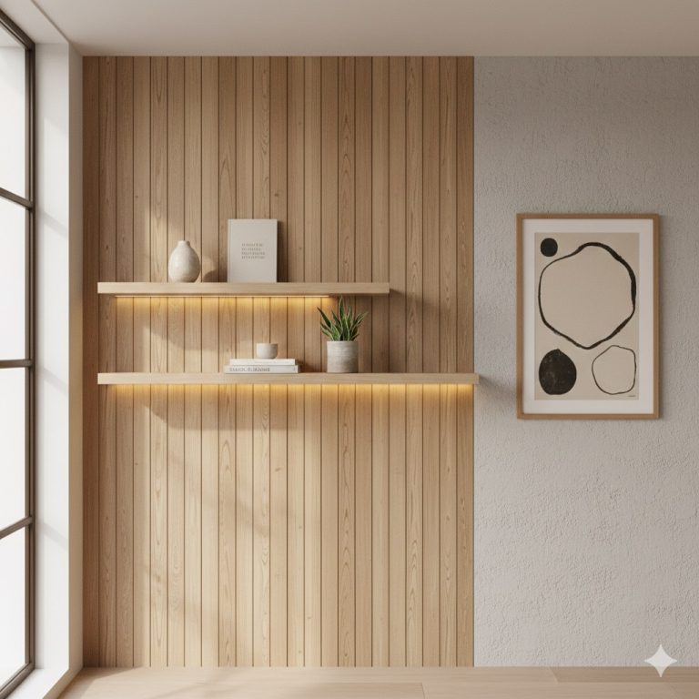 Japandi Minimalist Wall