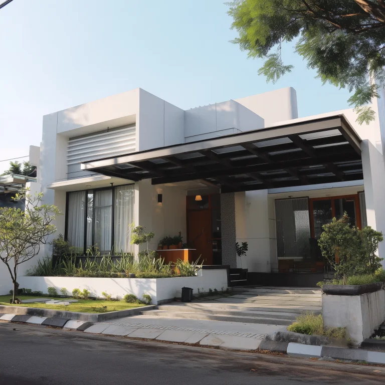 Desain Fasad 1 Lantai Bauhaus 1