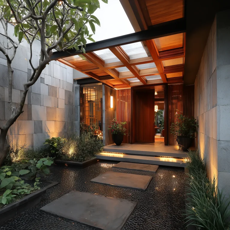 Desain Lorong Masuk 1