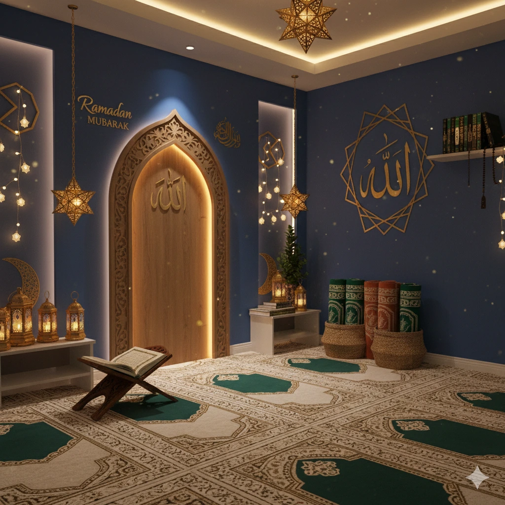 Menciptakan mushola untuk Ibadah Ramadan yang Khusyuk