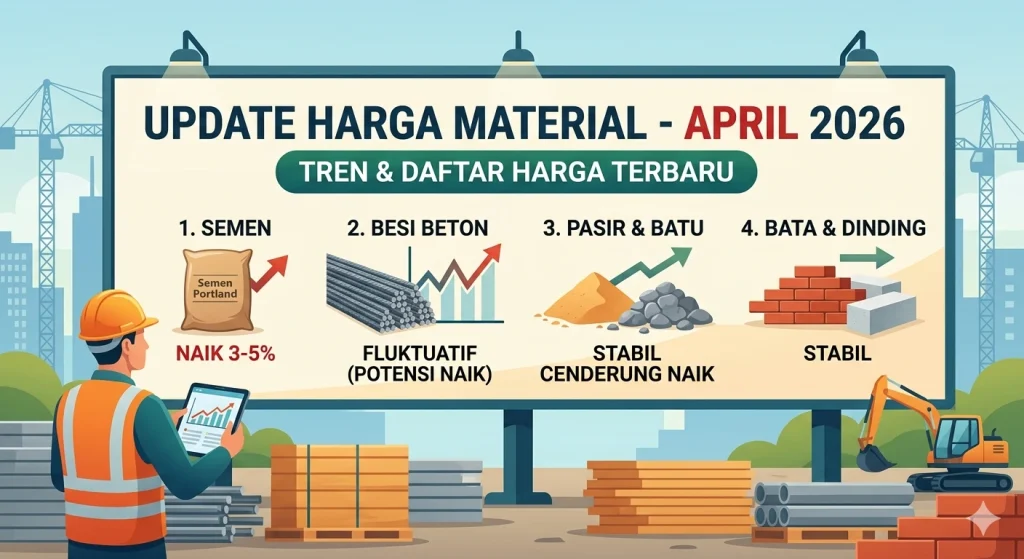 Update Harga Material Periode April 2026 : Strategi Cerdas Menghadapi Fluktuasi Pasar
