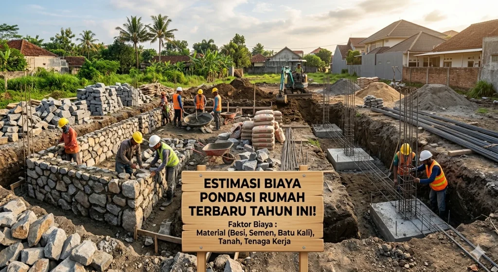 Ingin Bangun Rumah? Simak Dulu Estimasi Biaya Pondasi Terbaru Tahun Ini!