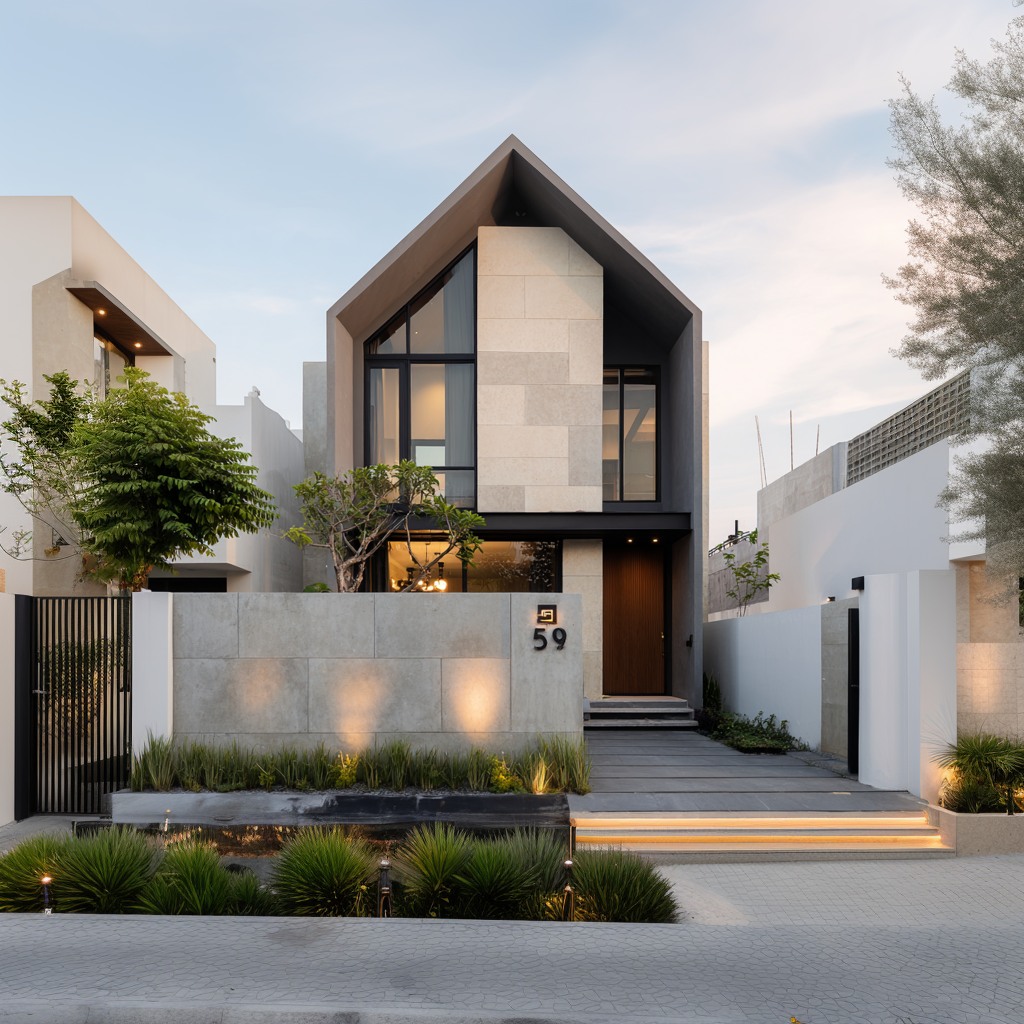 Desain Fasad Modern