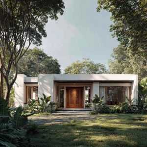 Desain Fasad Rumah Modern Minimalist