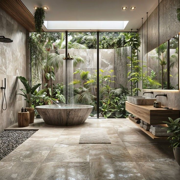 kamar mandi outdoor alami