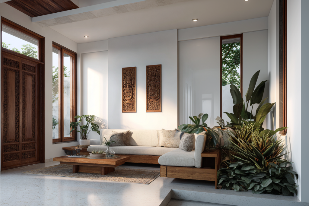 Desain Ruang Tamu Rumah Modern Minimalist