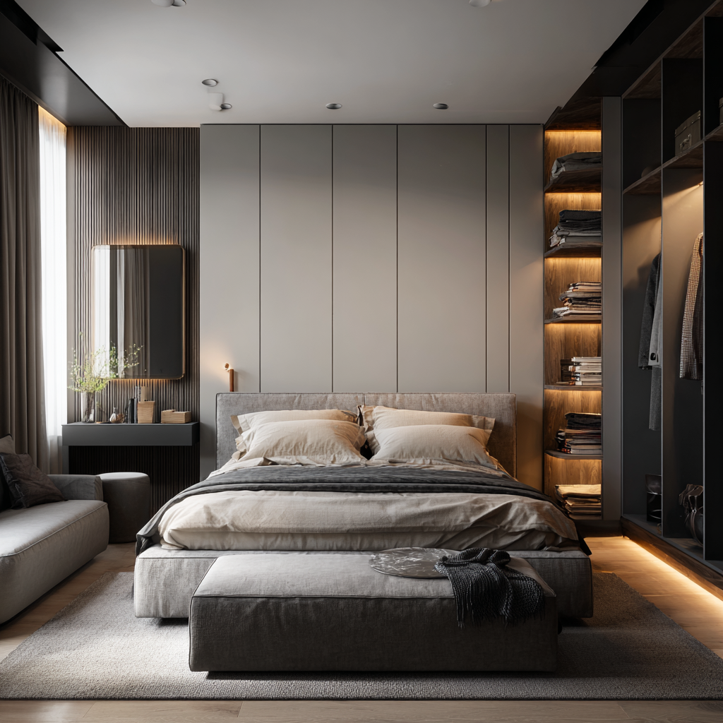 Desain Kamar Tidur Modern