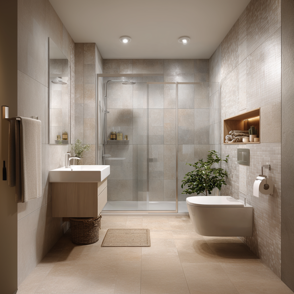 Desain Kamar Mandi Rumah Modern Minimalist