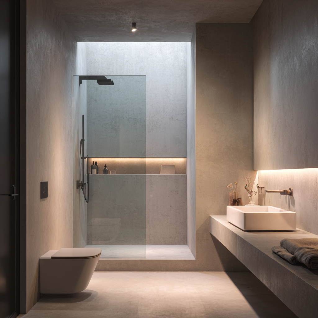 Desain Kamar Mandi Minimalist