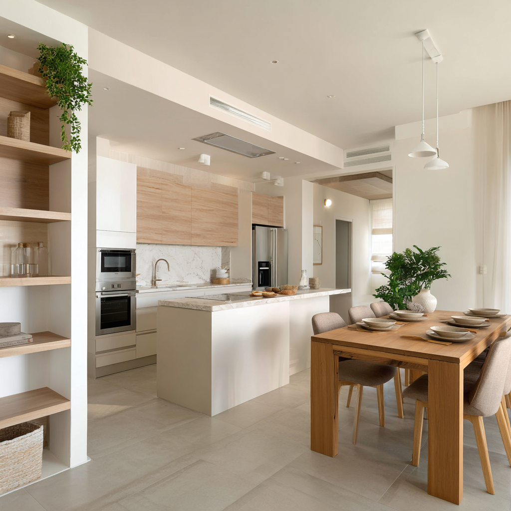 Desain Dapur Tropis