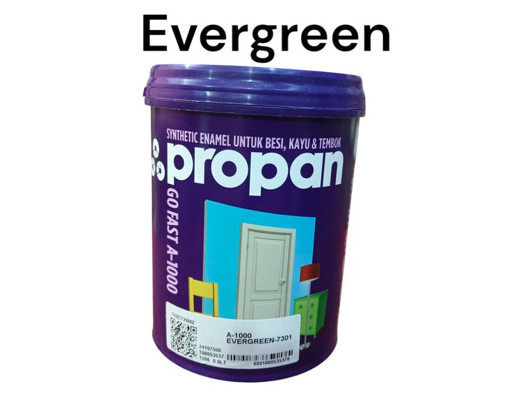 cat tembok evergreen