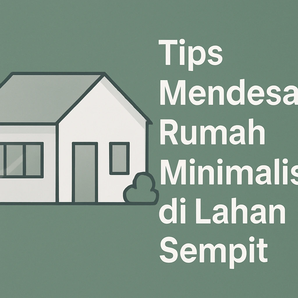 Tips Mendesain Rumah Minimalis di Lahan Sempit