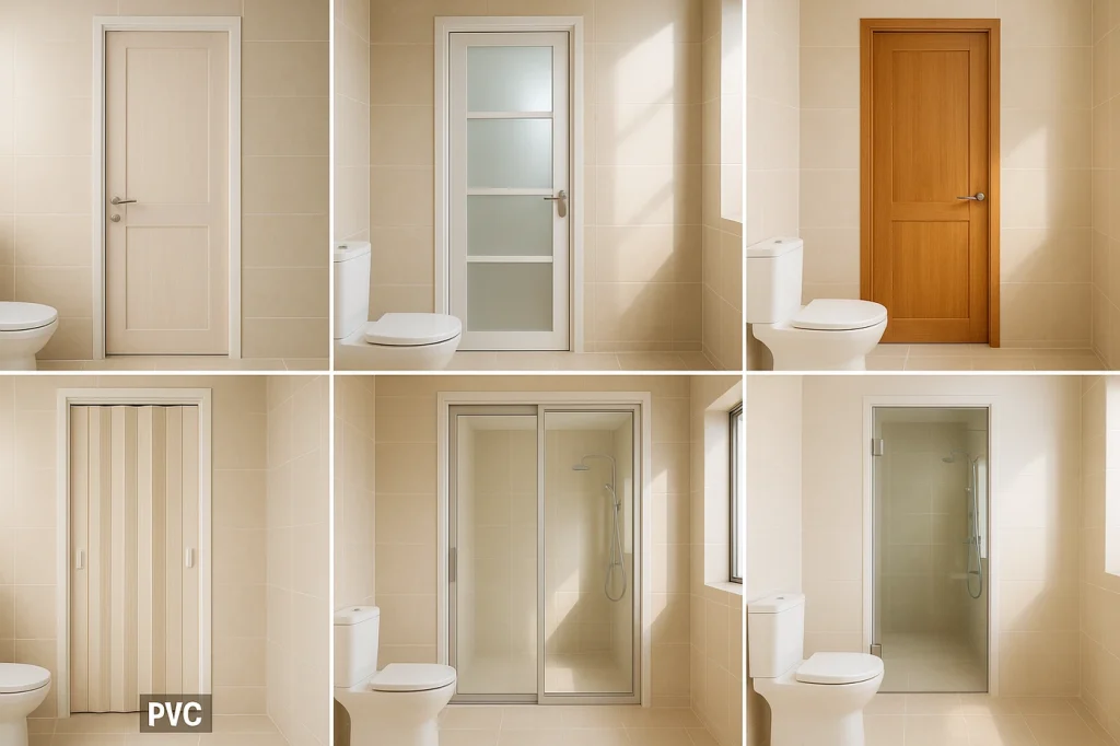 6 Jenis Pintu Kamar Mandi & Ukurannya: Pilihan Terbaik 2025!