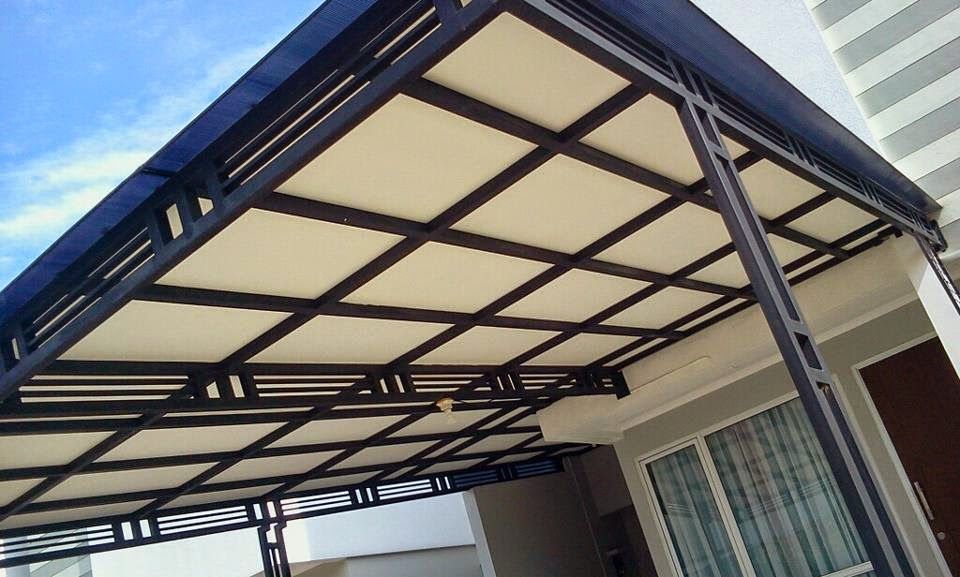 desain kanopi carport minimalis