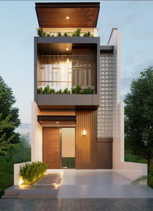 rumah vertikal
