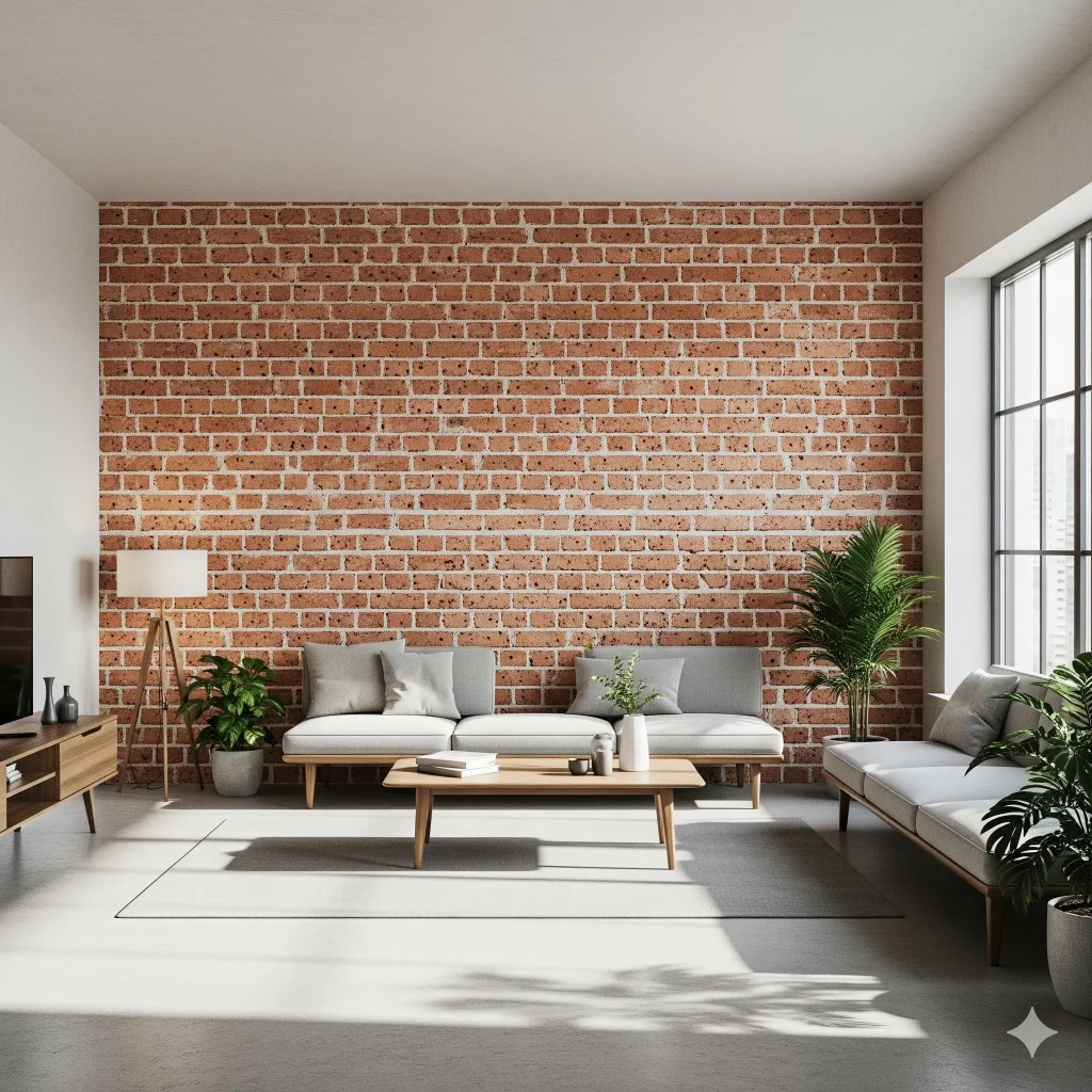 Dinding bata ekspos (Roster)