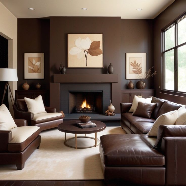 warna cat cokelat mocha bikin ruangan terasa hangat