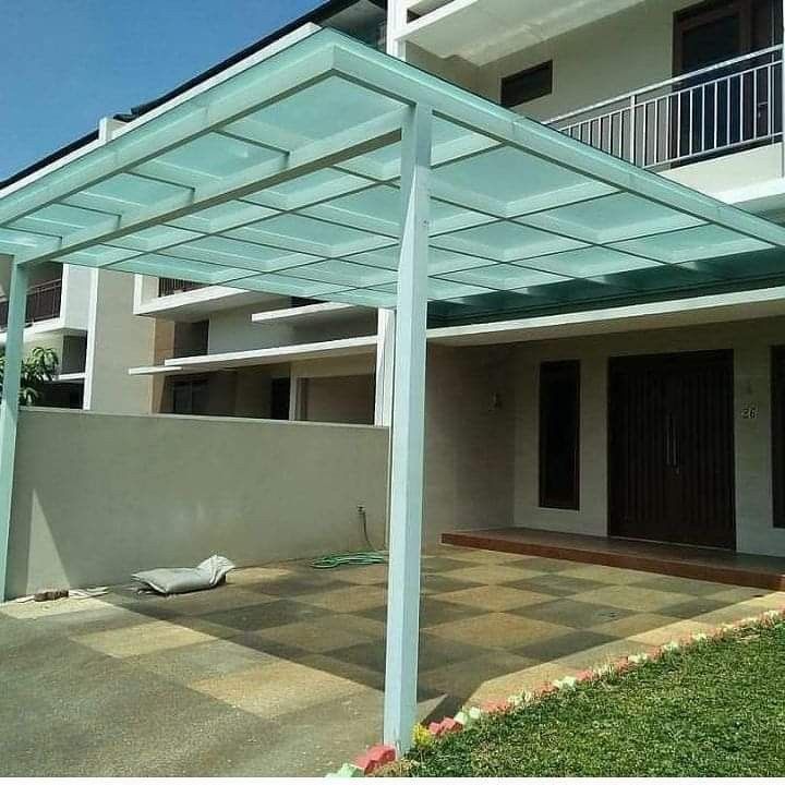 kanopi model kaca