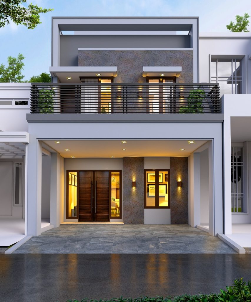 Desain Rumah Industrial Mr. N