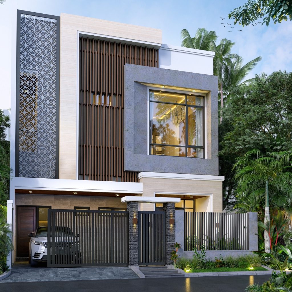 Desain Rumah Industrial Mr. O
