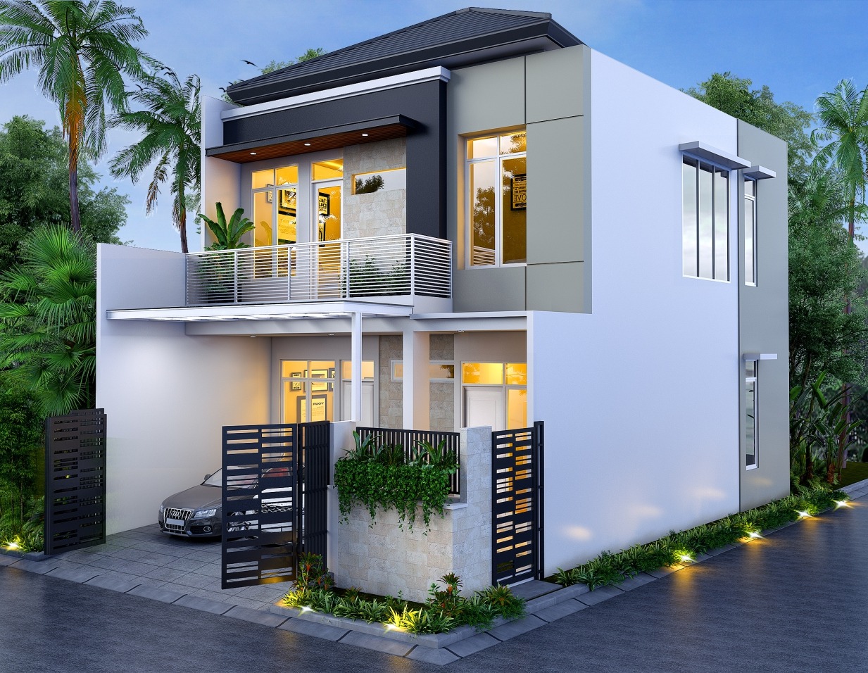 Desain Rumah Minimalis Mrs. E