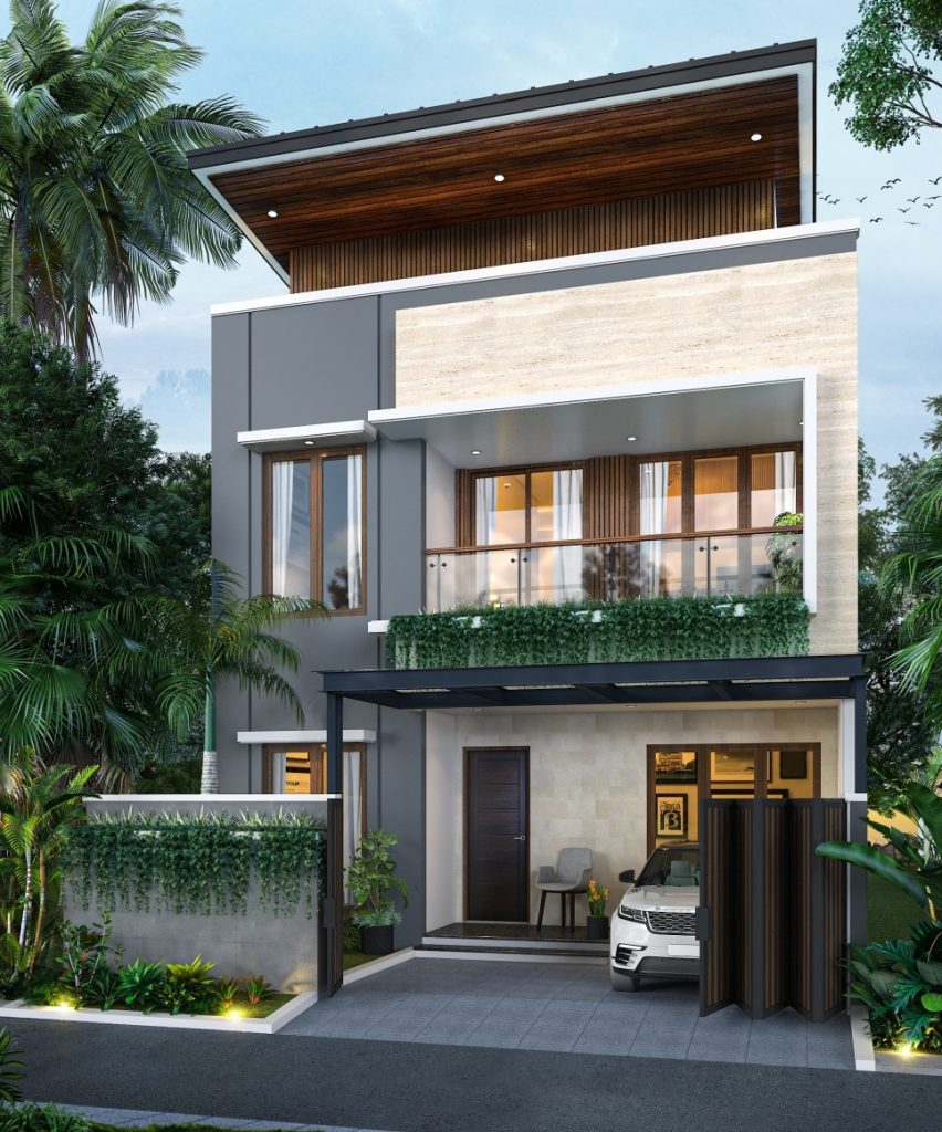 Desain Rumah Modern Mr. A