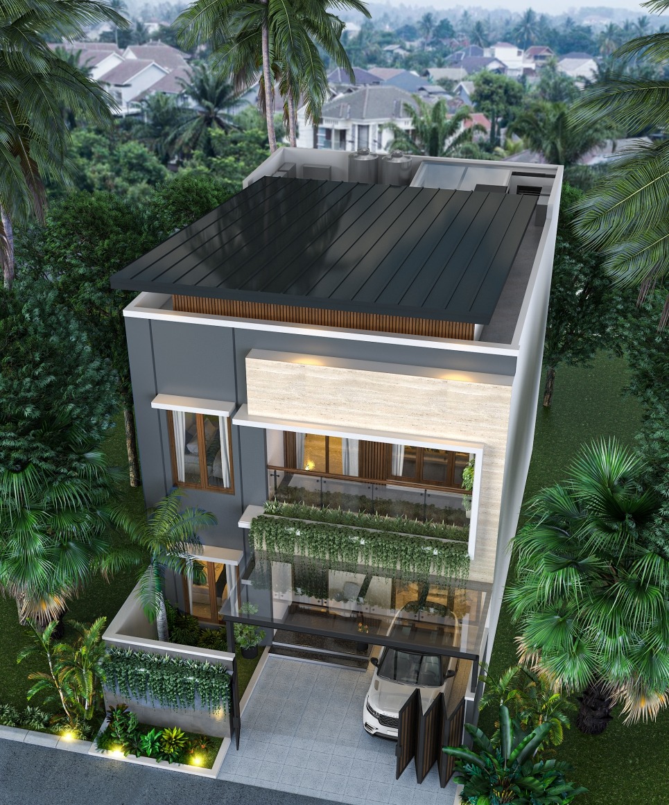 Desain Rumah Modern Mr. A