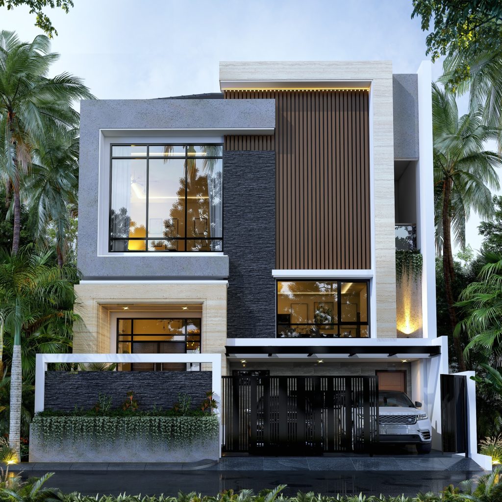 Desain Rumah Modern Mr. O 2