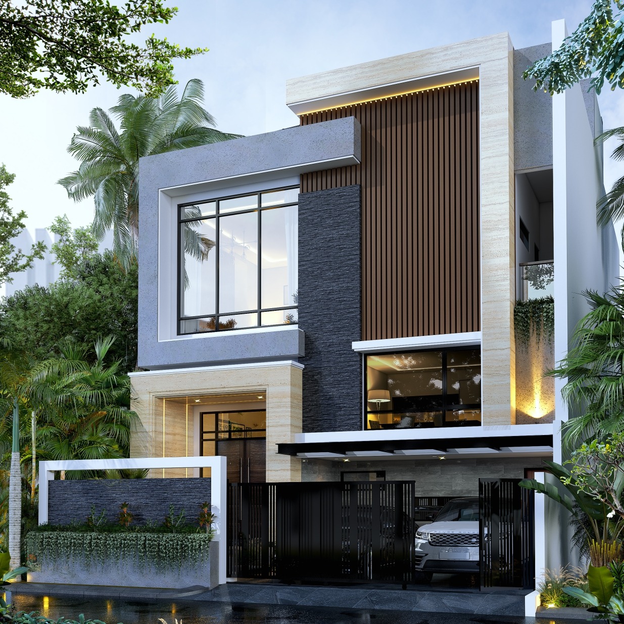 Desain Rumah Modern Mr. O 2