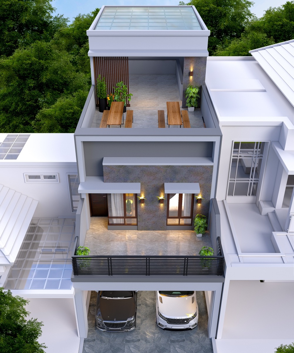 Desain Rumah Industrial Mr. N