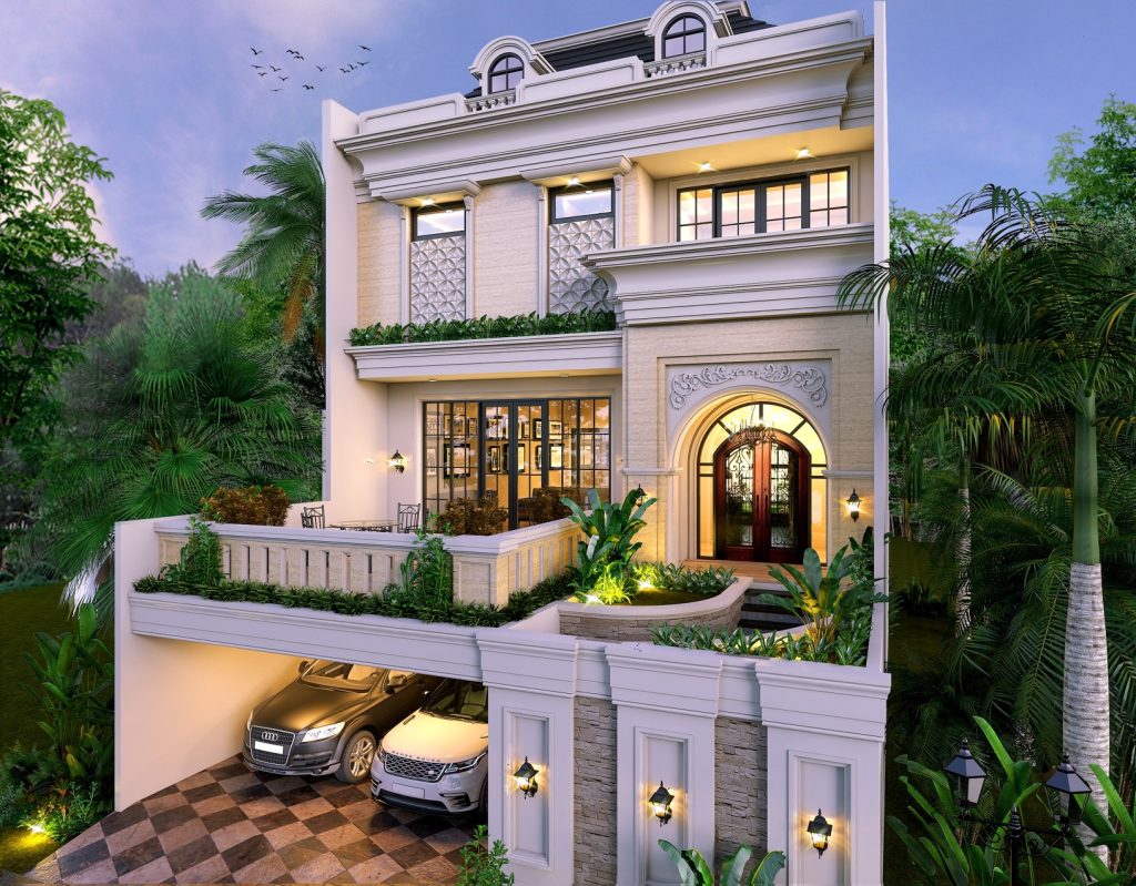 Desain Rumah Tropis Mr. E