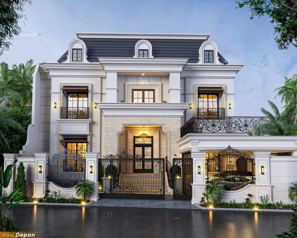 Desain Rumah Mediterania Mrs. D