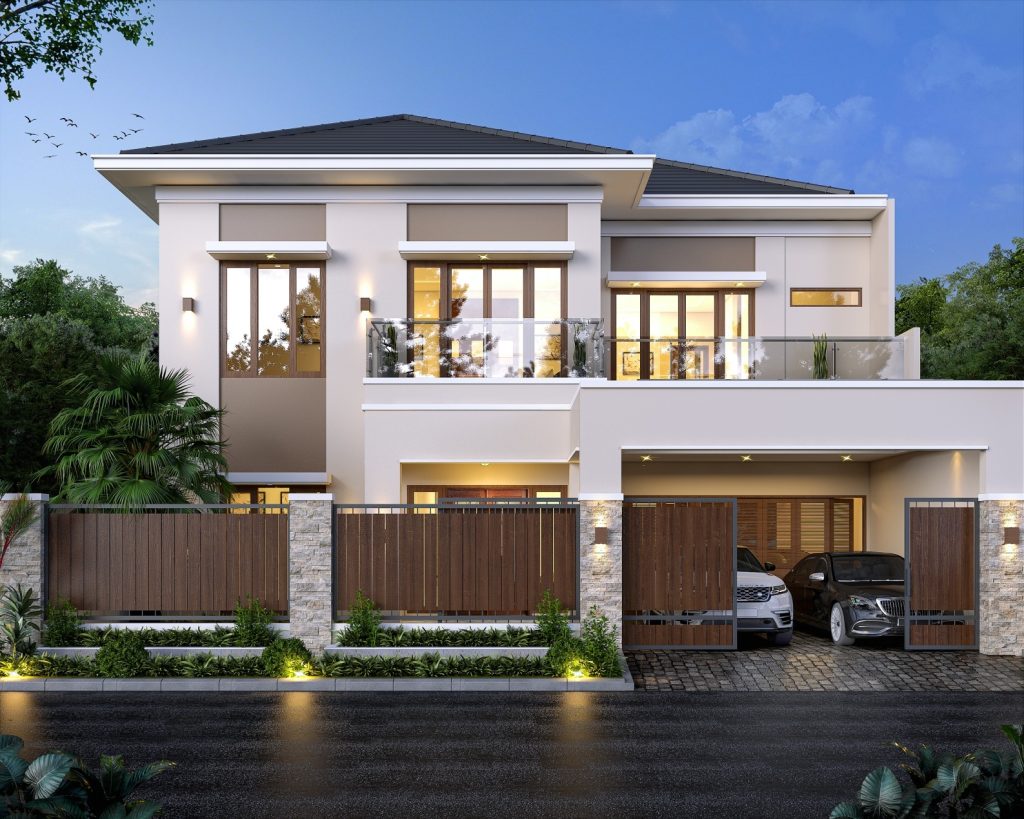 Desain Rumah Tropis Mr. Y