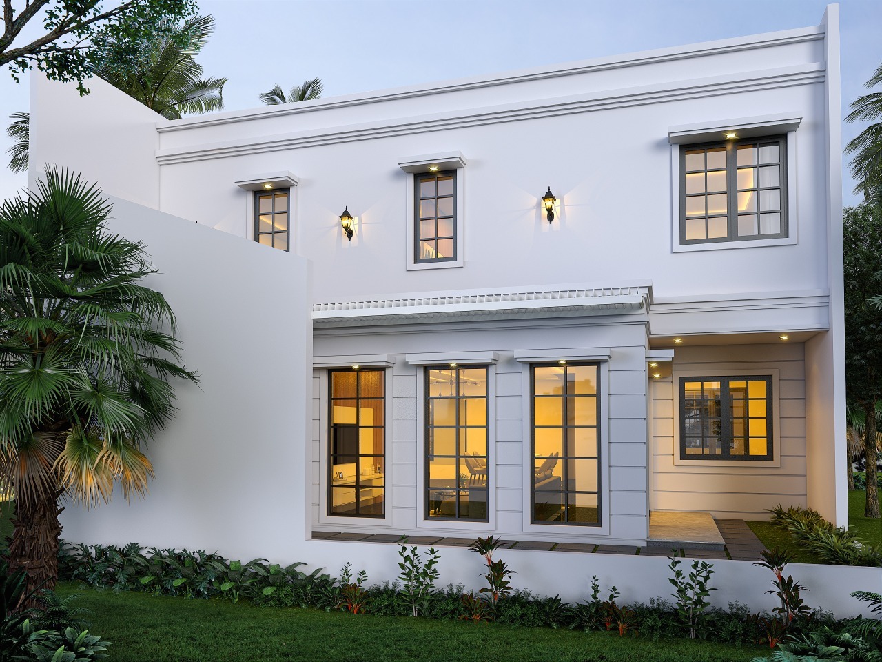Desain Rumah Klasik Mr. E