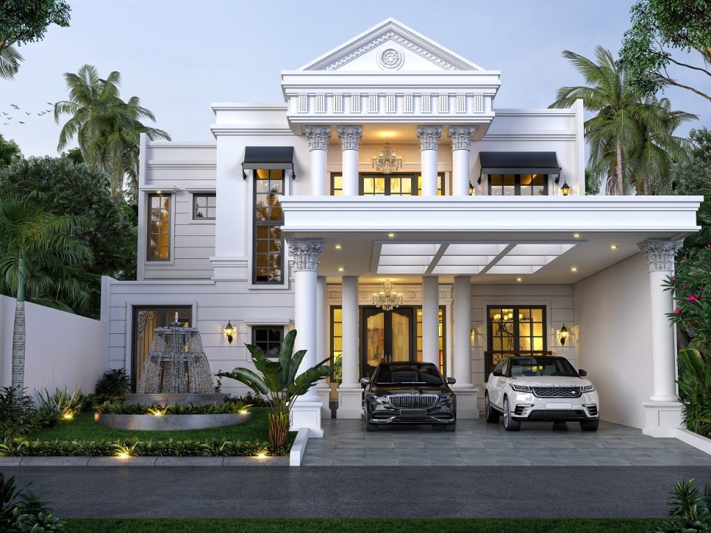 Desain Rumah Klasik Mr. E