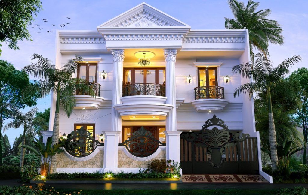 Desain Rumah Klasik Mr. R
