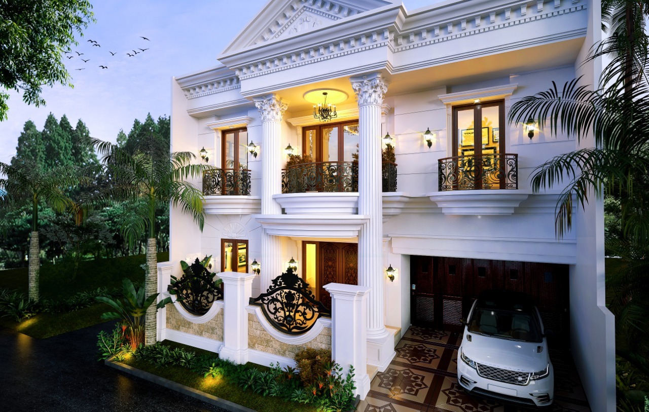 Desain Rumah Klasik Mr. R