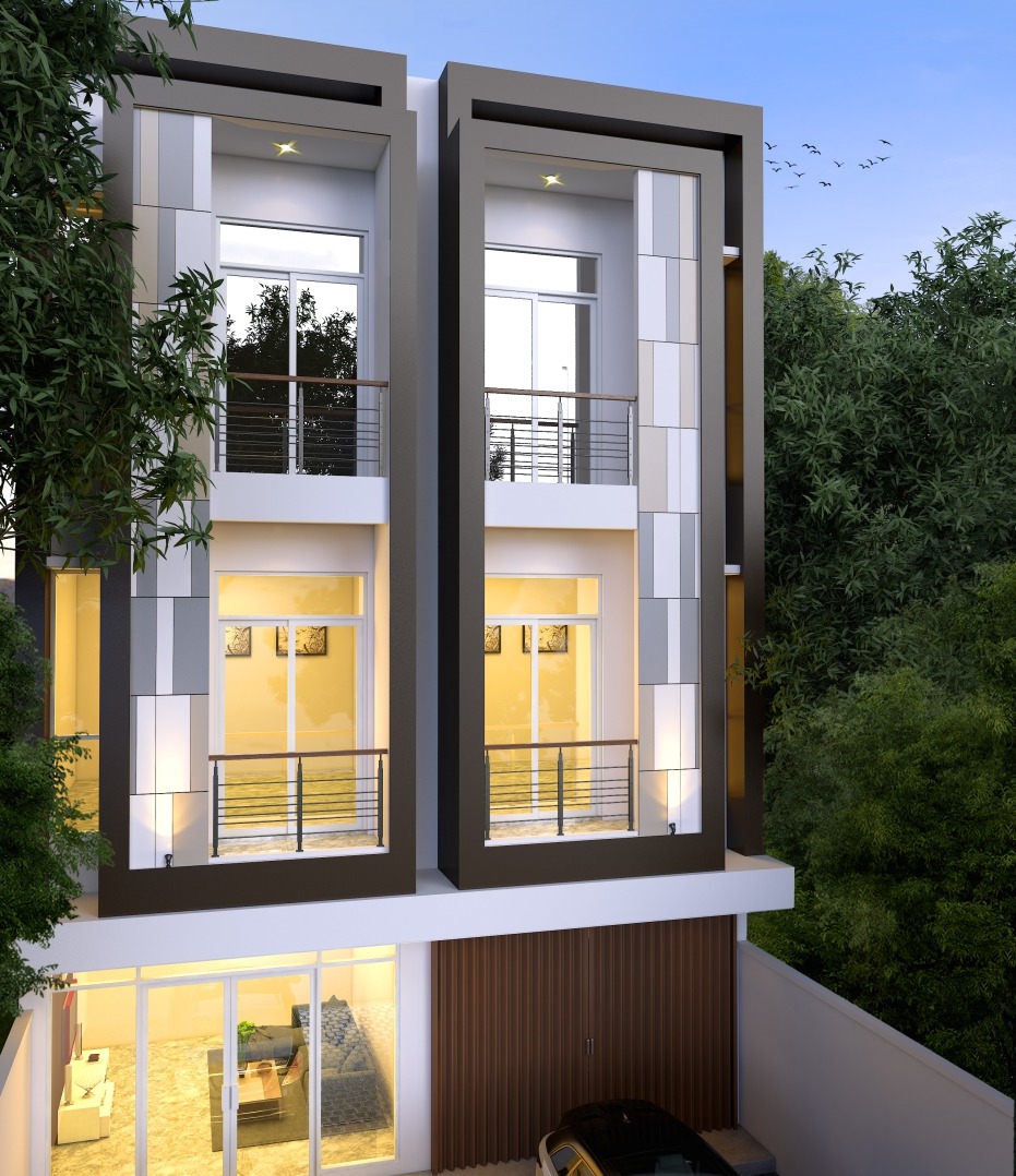 Desain Ruko Modern Mr. Y