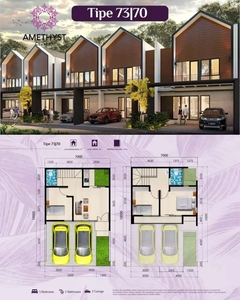 Pembangunan Rumah Contoh Cluster Amethys