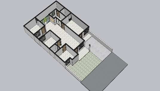 Desain Rumah Tumbuh 1 Lantai