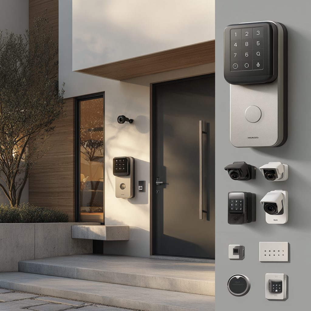 Pintu Rumah Pintar Aman Praktis