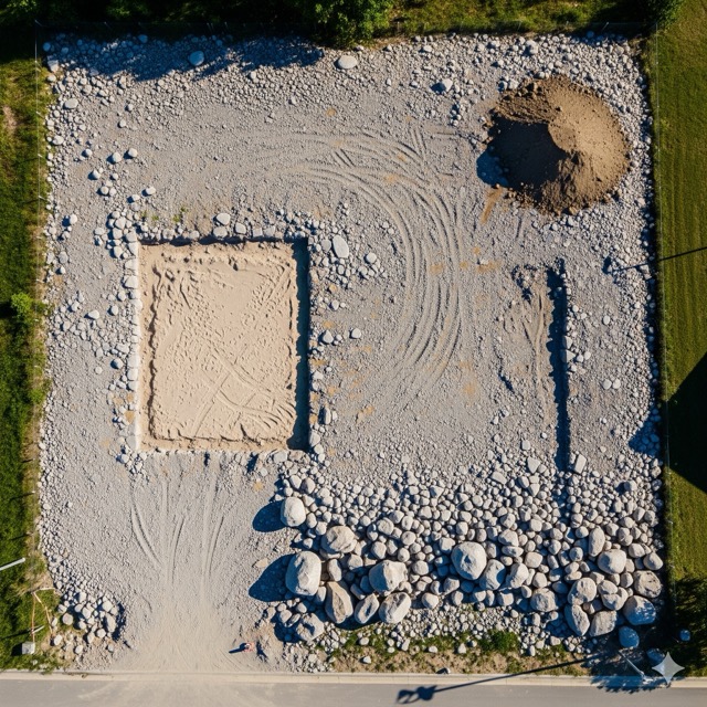jenis tanah berkerikil dan batuan untuk fondasi rumah