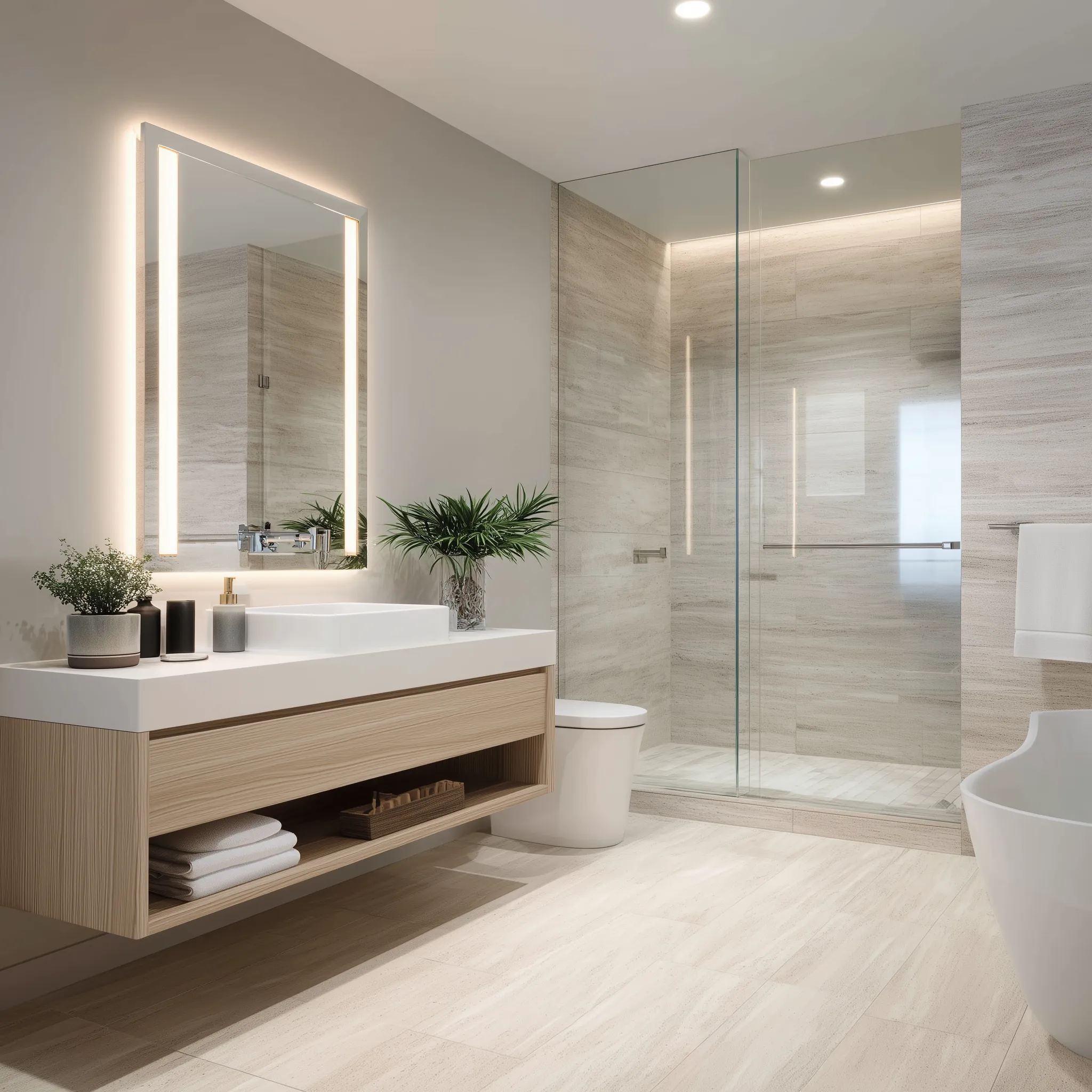 Inspirasi Kamar Mandi ala Hotel Bintang 5
