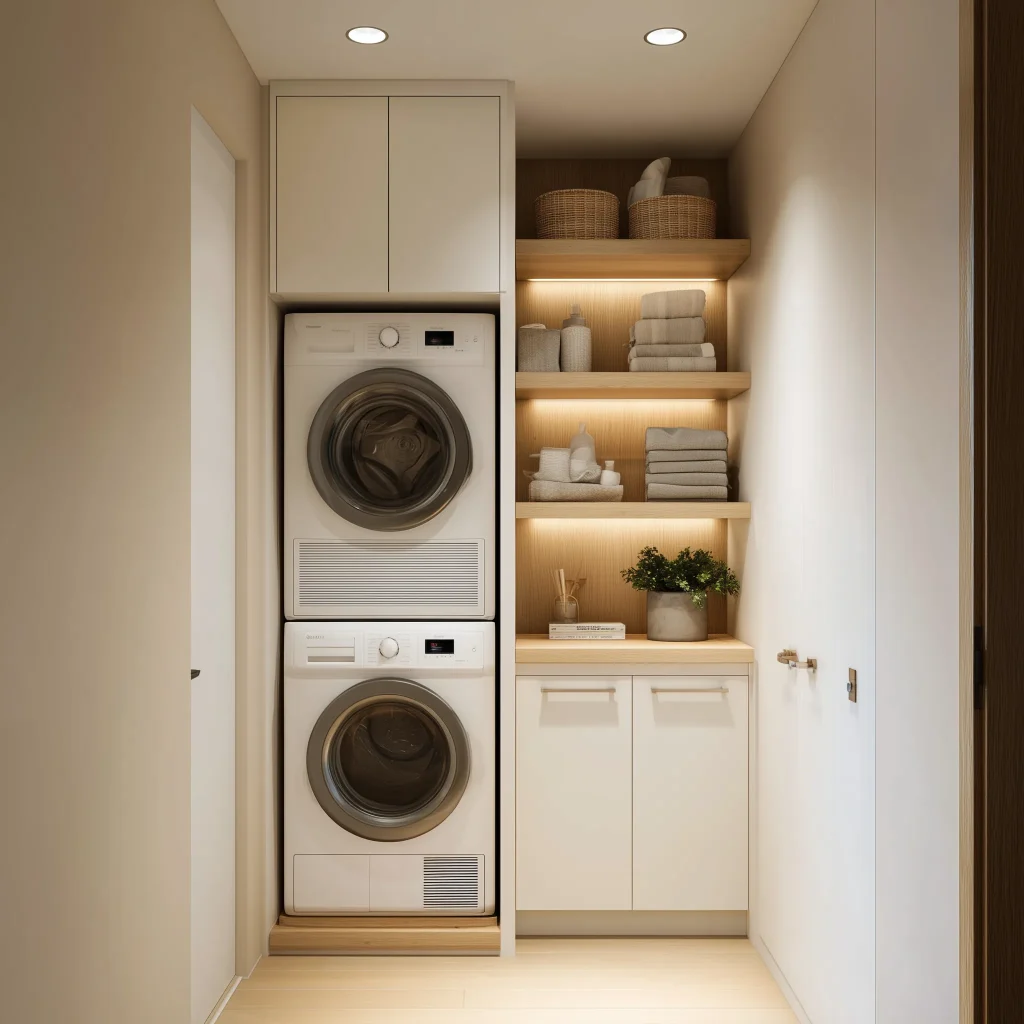 Desain Laundry Room Mungil : Solusi Space-Saving