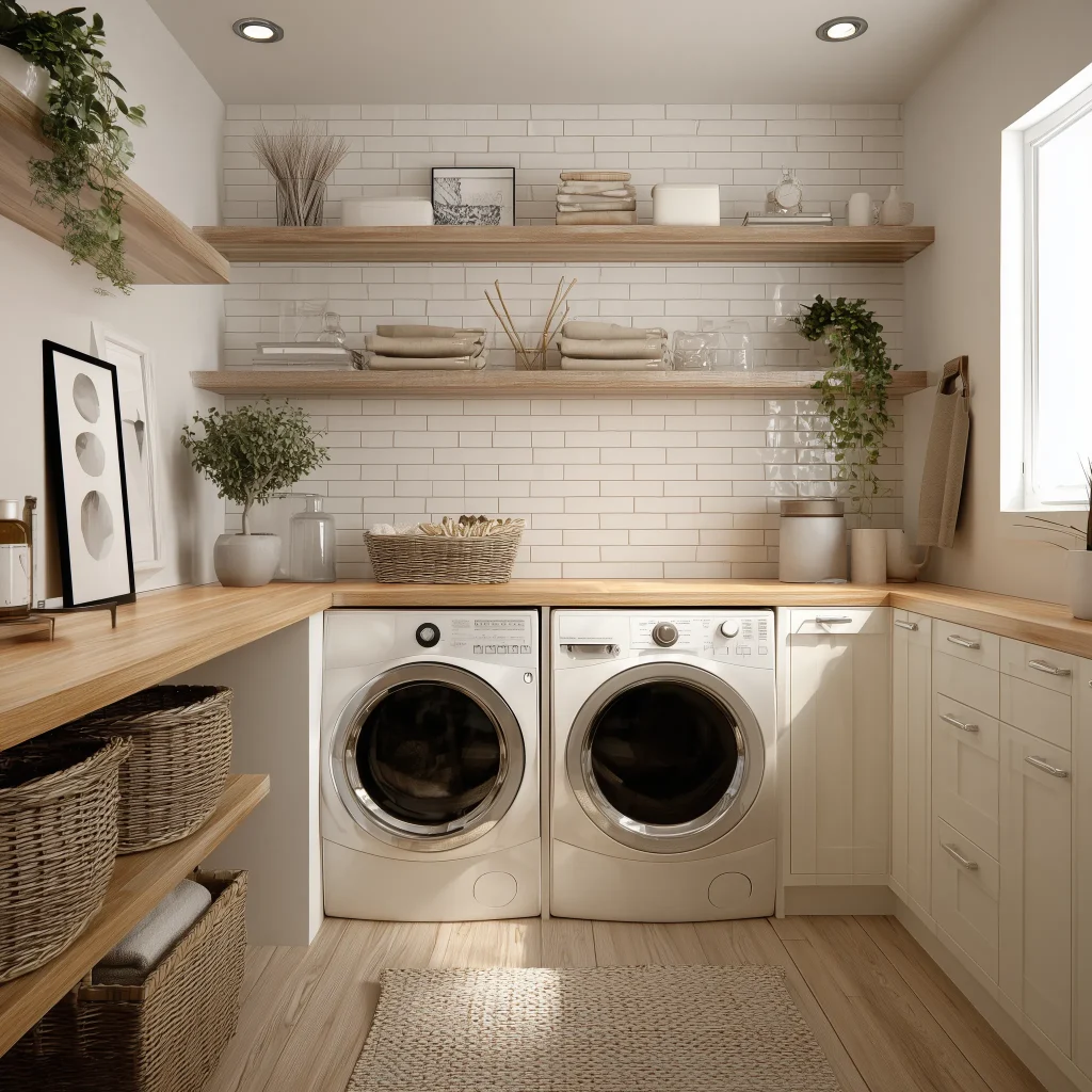 Desain Laundry Room Mungil : Solusi Space-Saving