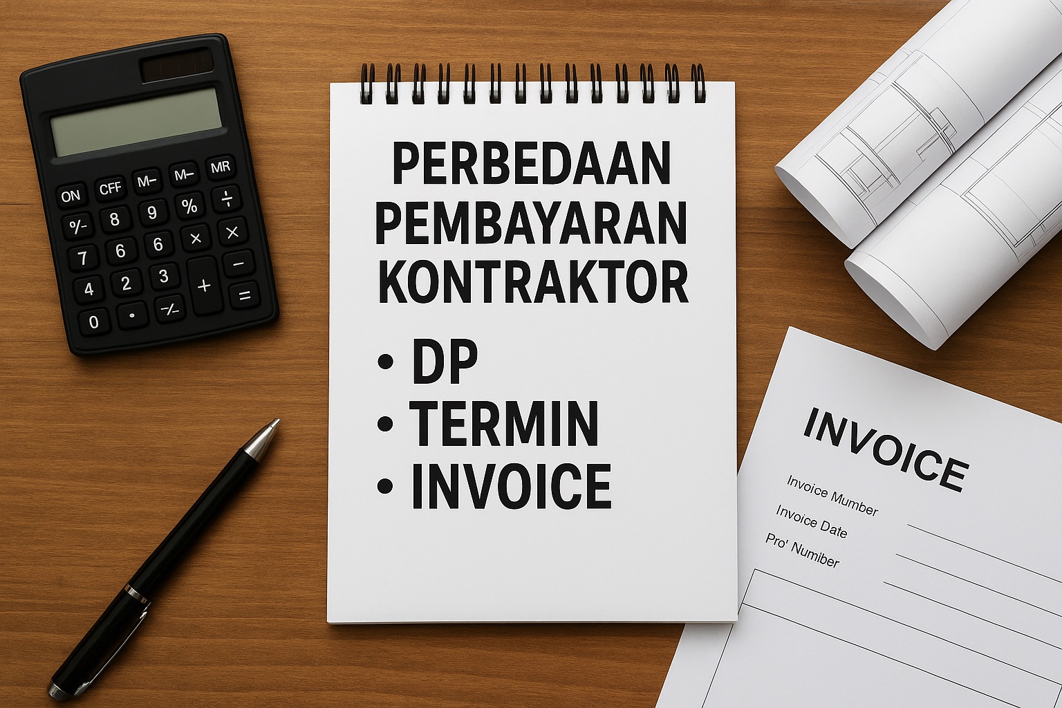 cara pembayaran kontraktor