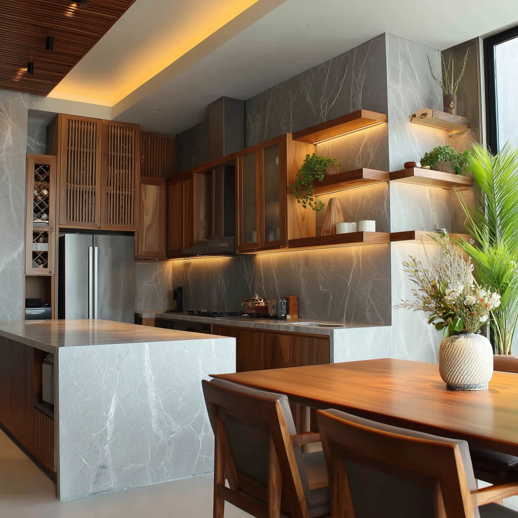 Desain Dapur Minimalis Natural: Fungsional, Hangat, dan Menenangkan