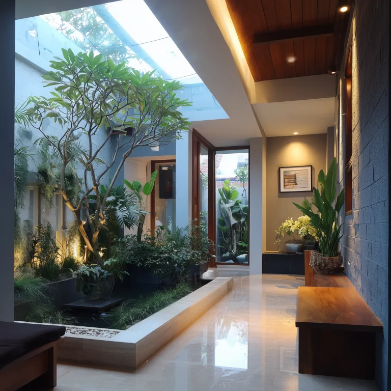 Desain Skylight Hallway 1